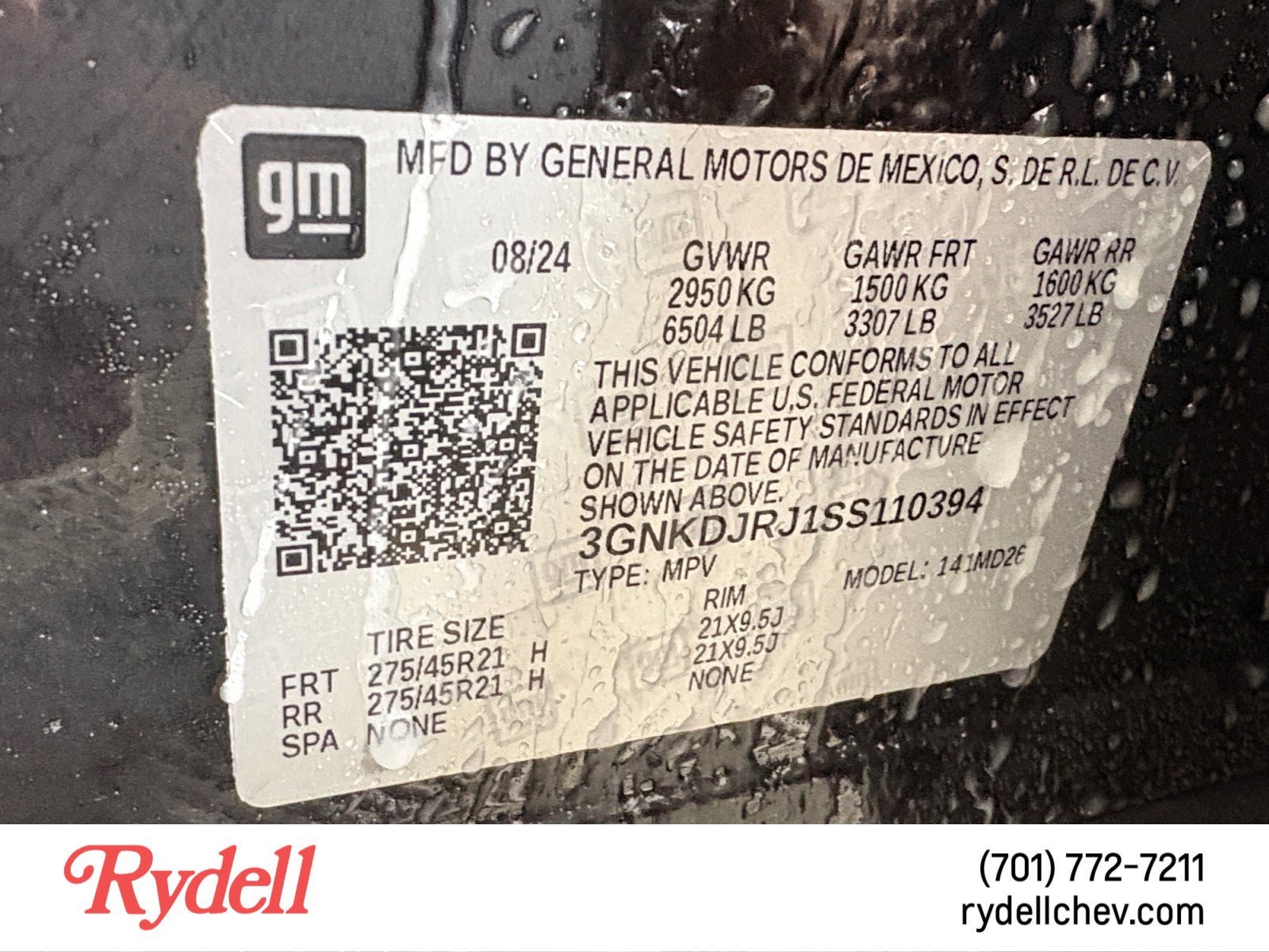 2025 Chevrolet Blazer EV RS