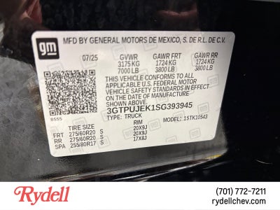2025 GMC Sierra 1500 Elevation