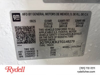 2026 GMC Sierra 1500 Elevation