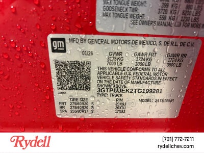 2026 GMC Sierra 1500 Elevation