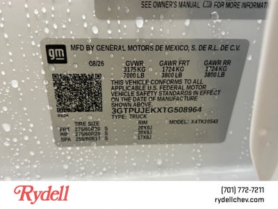 2026 GMC Sierra 1500 Elevation