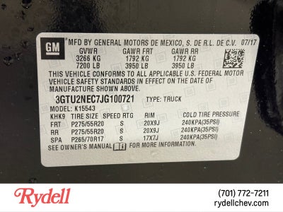 2018 GMC Sierra 1500 SLT