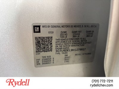 2019 GMC Sierra 1500 SLT