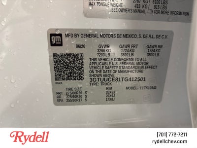 2026 GMC Sierra 1500 Elevation