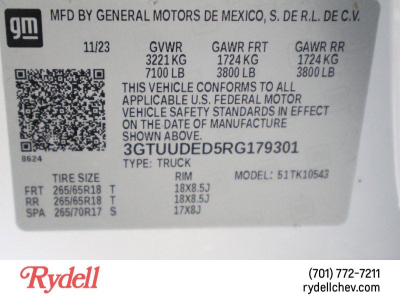 2024 GMC Sierra 1500 SLT