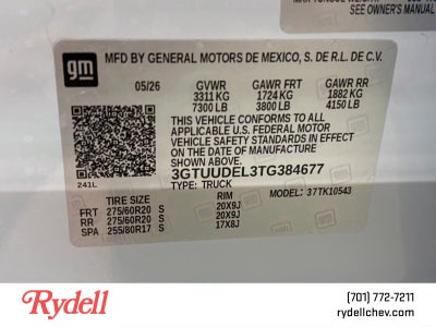 2026 GMC Sierra 1500 SLT