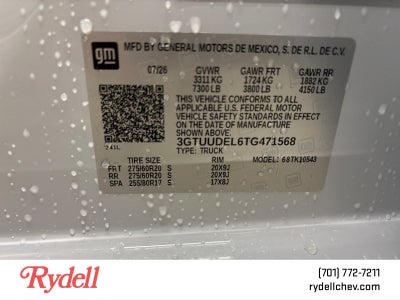 2026 GMC Sierra 1500 SLT