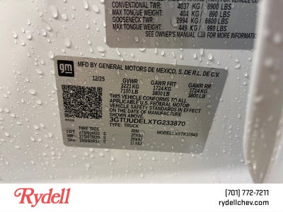 2026 GMC Sierra 1500 SLT