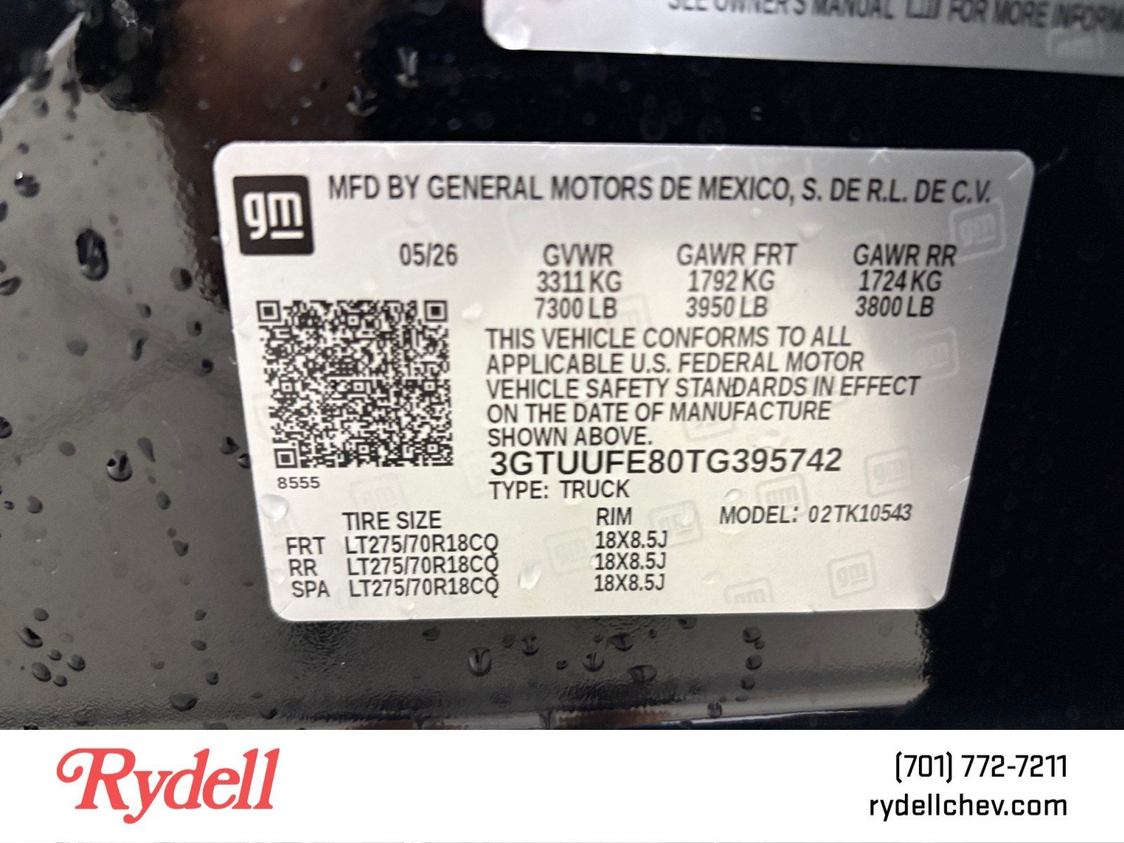 2026 GMC Sierra 1500 AT4X