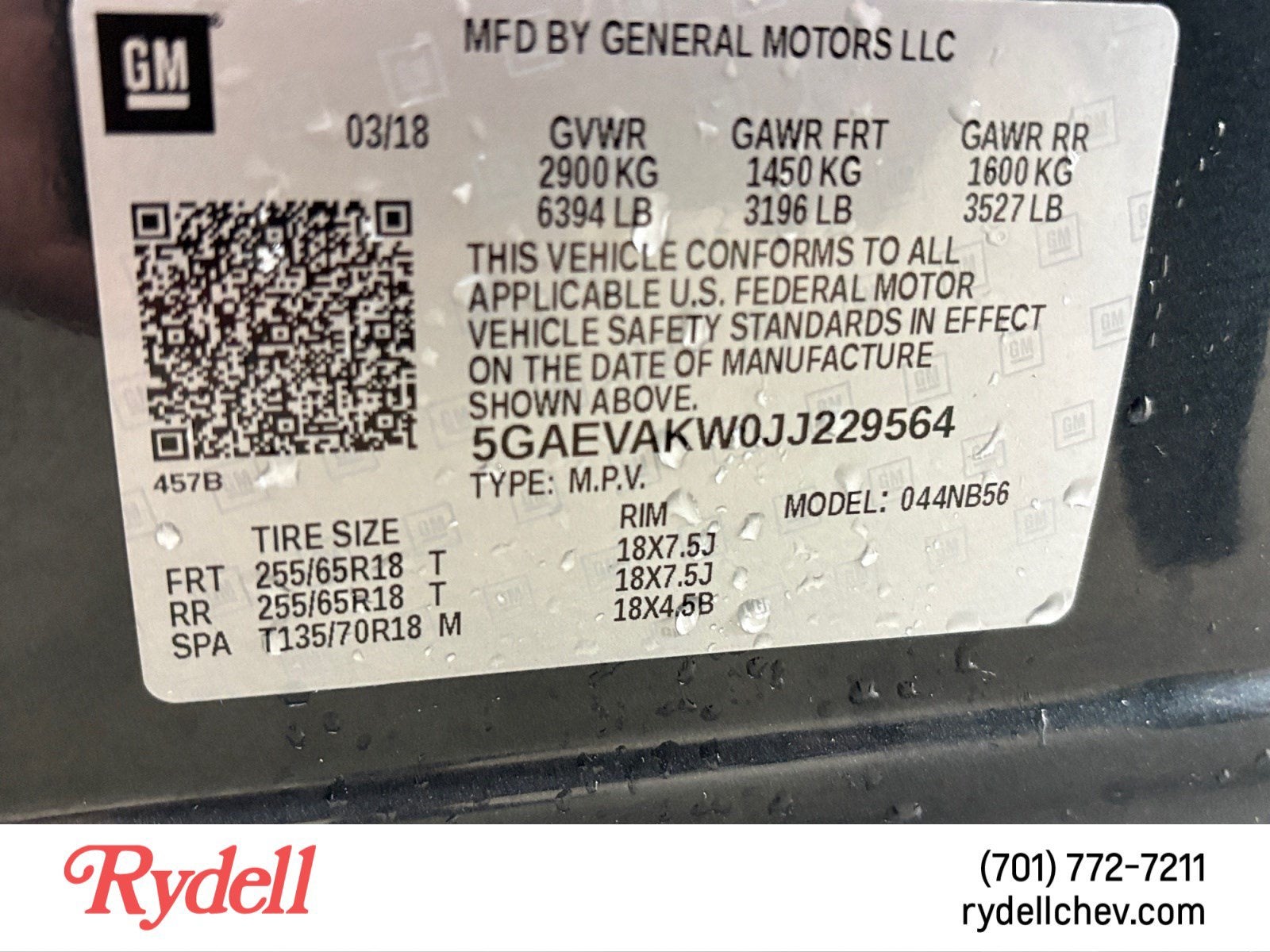 2018 Buick Enclave Essence