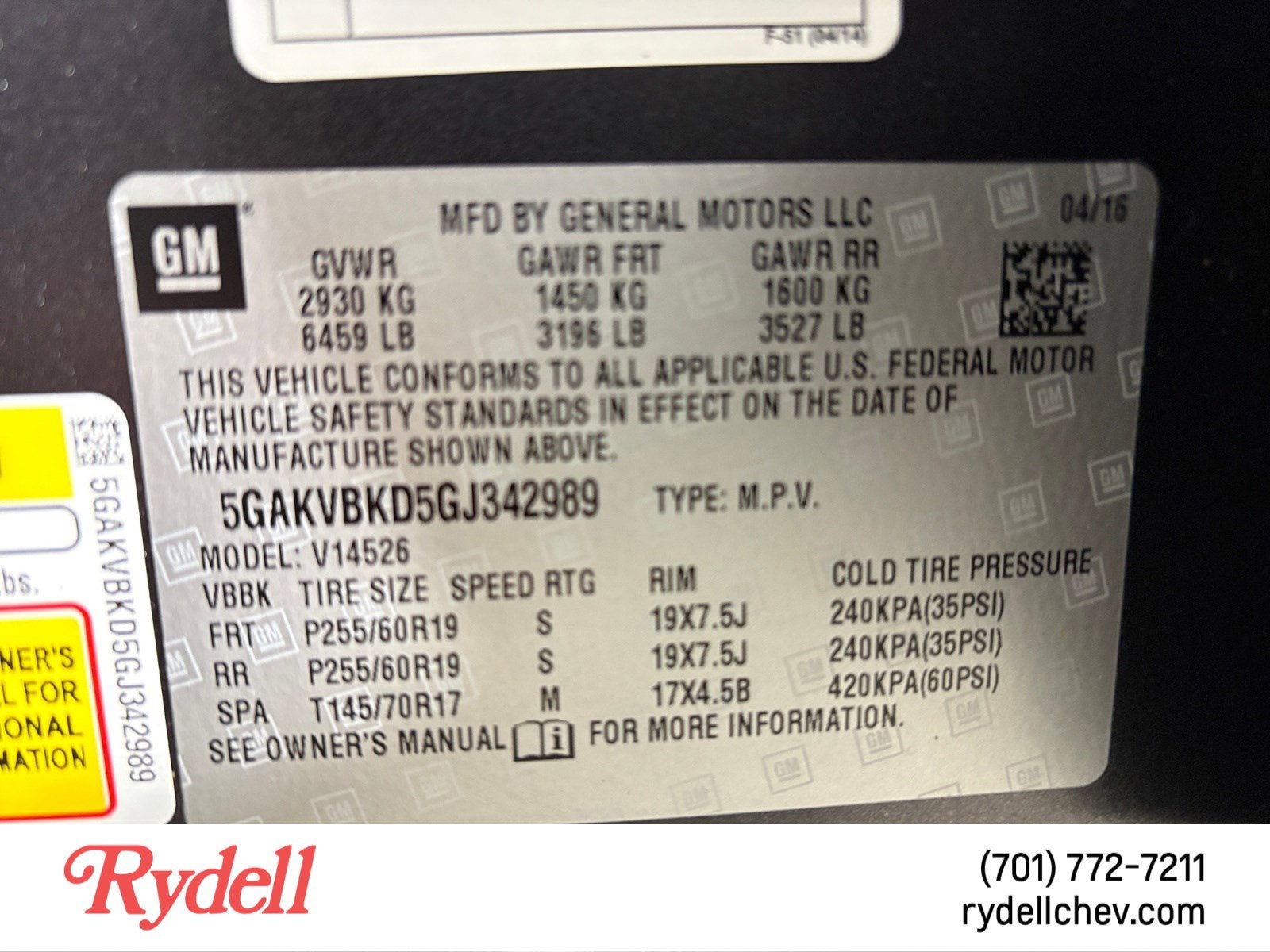 2016 Buick Enclave Leather