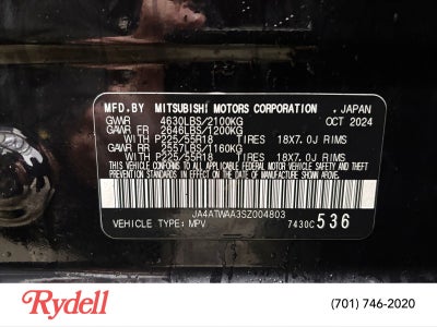 2025 Mitsubishi Eclipse Cross SE