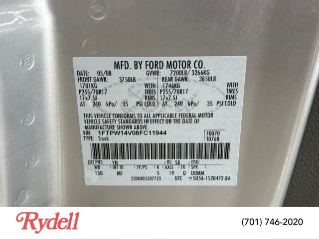 2008 Ford F-150 XLT
