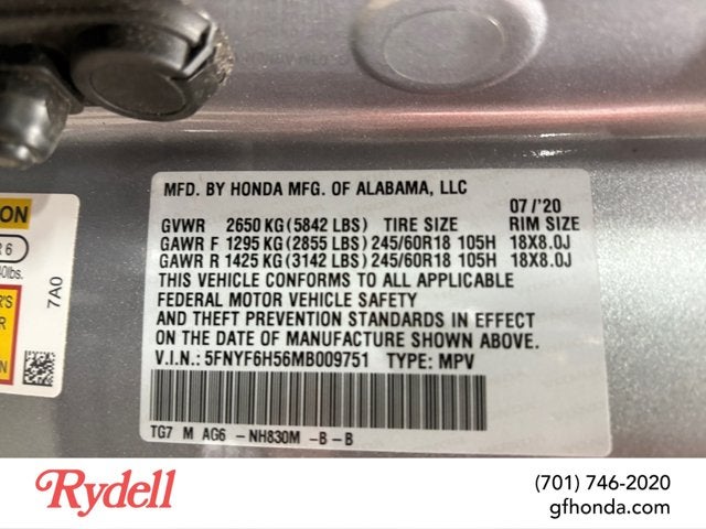 2021 Honda Pilot EX-L