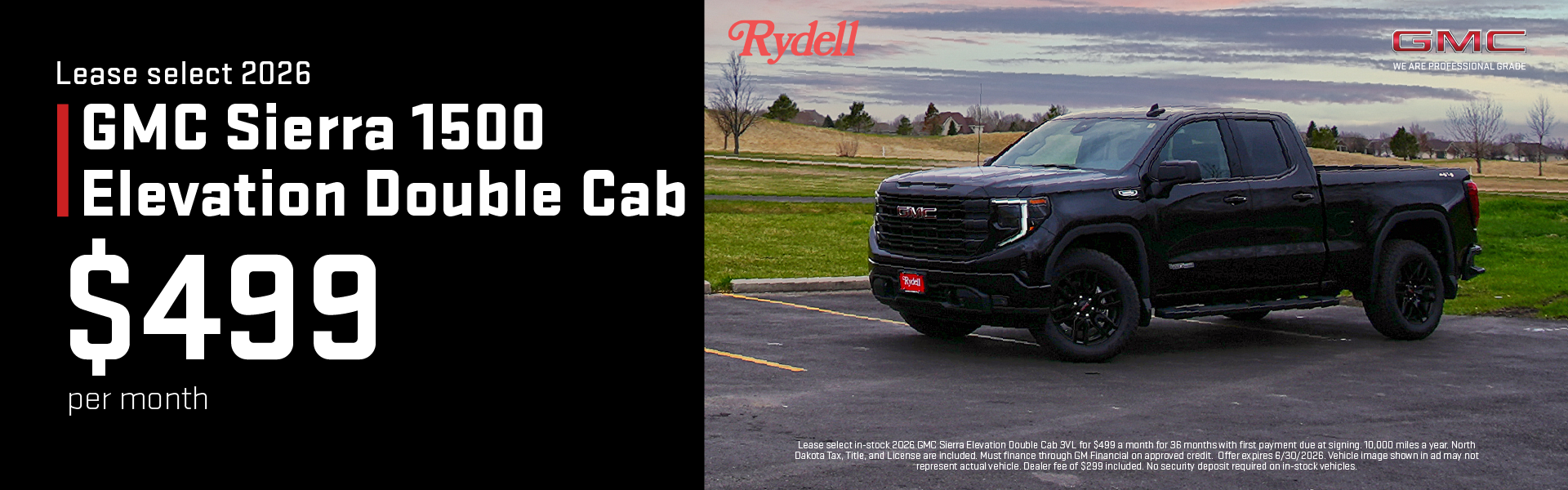 GMC Sierra Lease