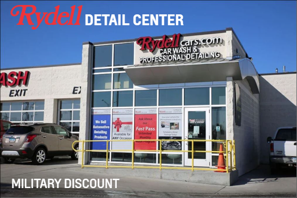 Rydell Detail Center
Military Discount
